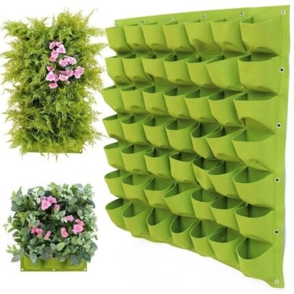 Wall Hanging Planting Bags Green Grow Vertical Garden